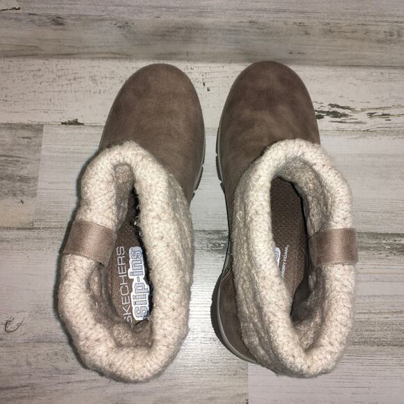 Skechers Taupe Ankle Boots with Knit Cuff
New w/o Tags! - Picture 5 of 9